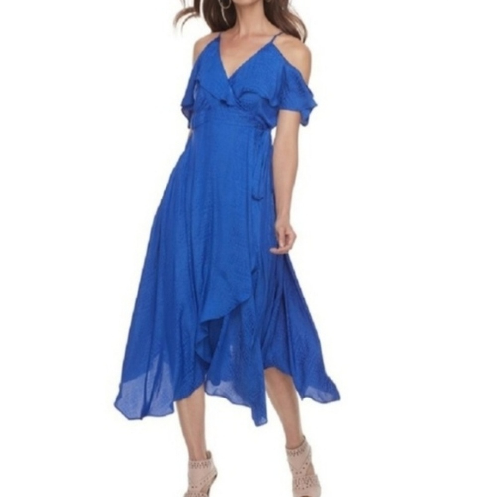 *New with tags* J LO Off the shoulder wrap dress